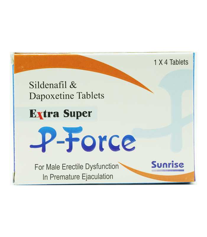 必利吉Super P-Force 200mg（藍P）｜有效治療陽痿早洩、持久助勃延時（4顆/盒）